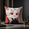 Love and Deepspace Sylus chibi Cushion Cover Case Antidustmite Pillowcase Invisible zipper silky short plush Sofa cushion cover