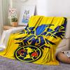 Club America Print Flannel Blanket, High quality Comfortable for All Seasons, Home Decor, Warmth and Comfort, Perfect for Christmas Gifts