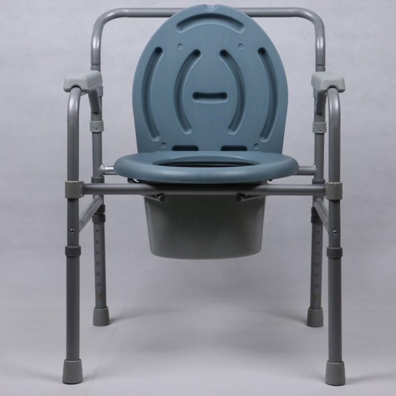 Foldable Elderly Pregnant Woman Sitting Toilet Chair Bathroom Shower Chair Portable Disabled Care Toilet Seat
