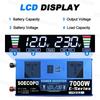 SOECOPO 8000W Home/Camping Backup Off-Grid Solar System Complete Kit12V/24V To 110V/220V Inverter 100A Controller 200W Panel