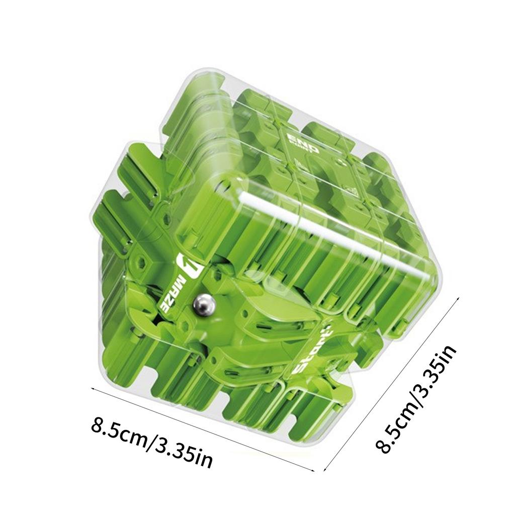 Maze Cube 3x3 Puzzle Spielzeug Für Logisches Denken Und Hand-Auge-Koordination Denkspiel Entwicklungs-Würfel Kreisel-Spielzeug