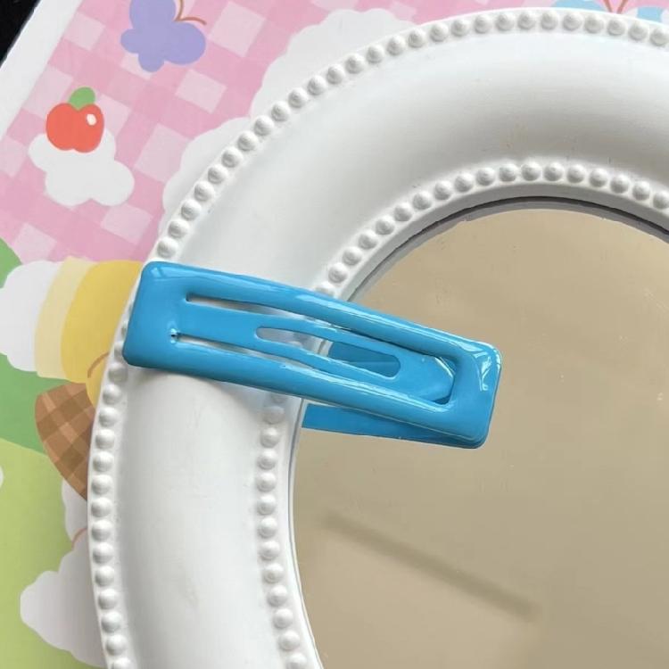 10pcs/set Candy Color Snap Hairpin Girl Camping Headwear Spring Summer Hairpin