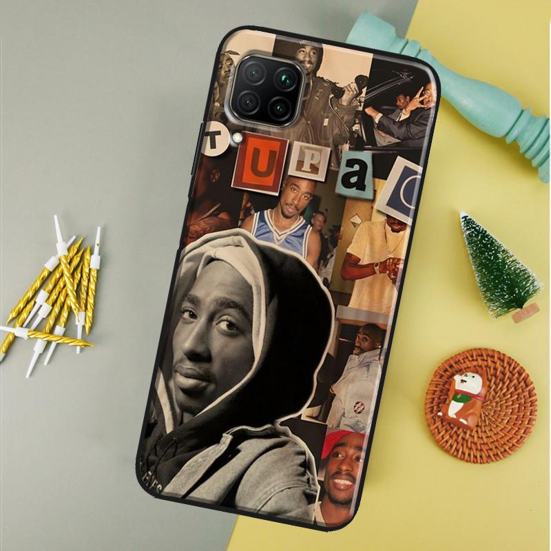 2Pac Makaveli Tupac Amaru Shakur For Huawei Nova 12i 11i 8i 12s 9 10 SE Y90 Y60 Y70 Y72 Y61 Y91 P20 P30 P40 Lite P60 Pro Case