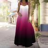 Women's Slip Dress Maxi Long Dress Gradient Blending Print Dress Spring & Summer Leisure Vacation