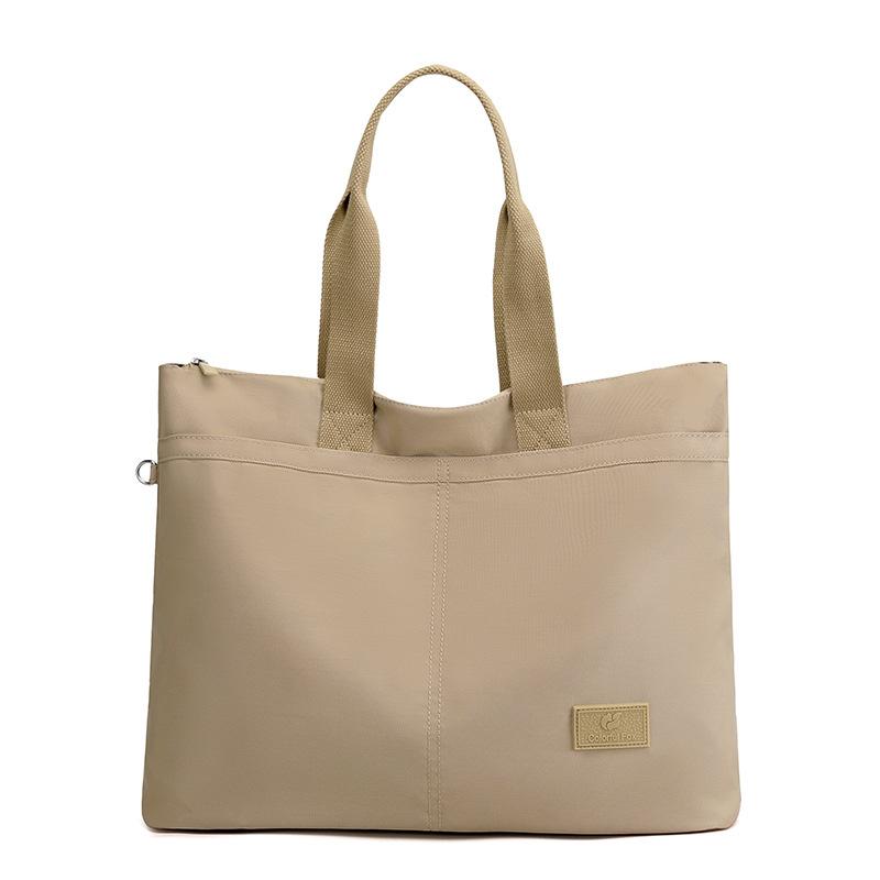 Women's large-capacity shoulder bag, splash-proof fashion versatile underarm bag, trendy commuter tote bag