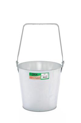 Onoue Seisakusho (ONOE) Vedro (6 litrov, Pozinkovaná oceľ, Záhradníctvo, Kempovanie, Outdoor, Zásoby pre prípad katastrofy, Podnos, Naberačka, Priemer 21,5 cm