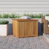 VidaXL Garden Storage Box 75x75x58 Cm Solid Acacia Wood 319706