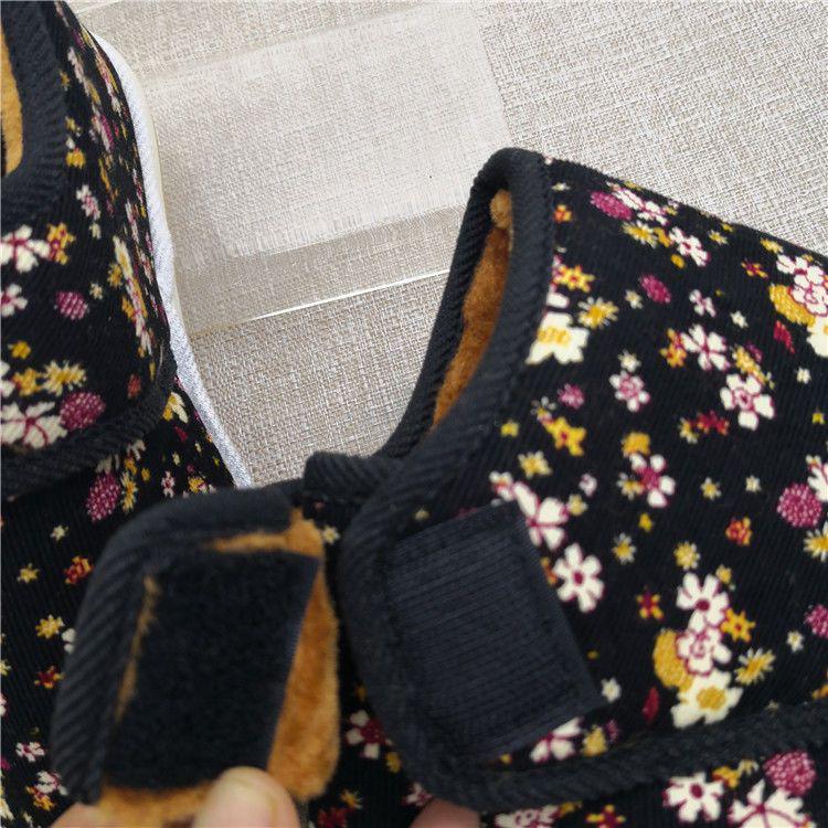 Women's Winter High-Top Cotton Shoes: Thickened Velvet, Non-Slip Foam Sole Snow Boots