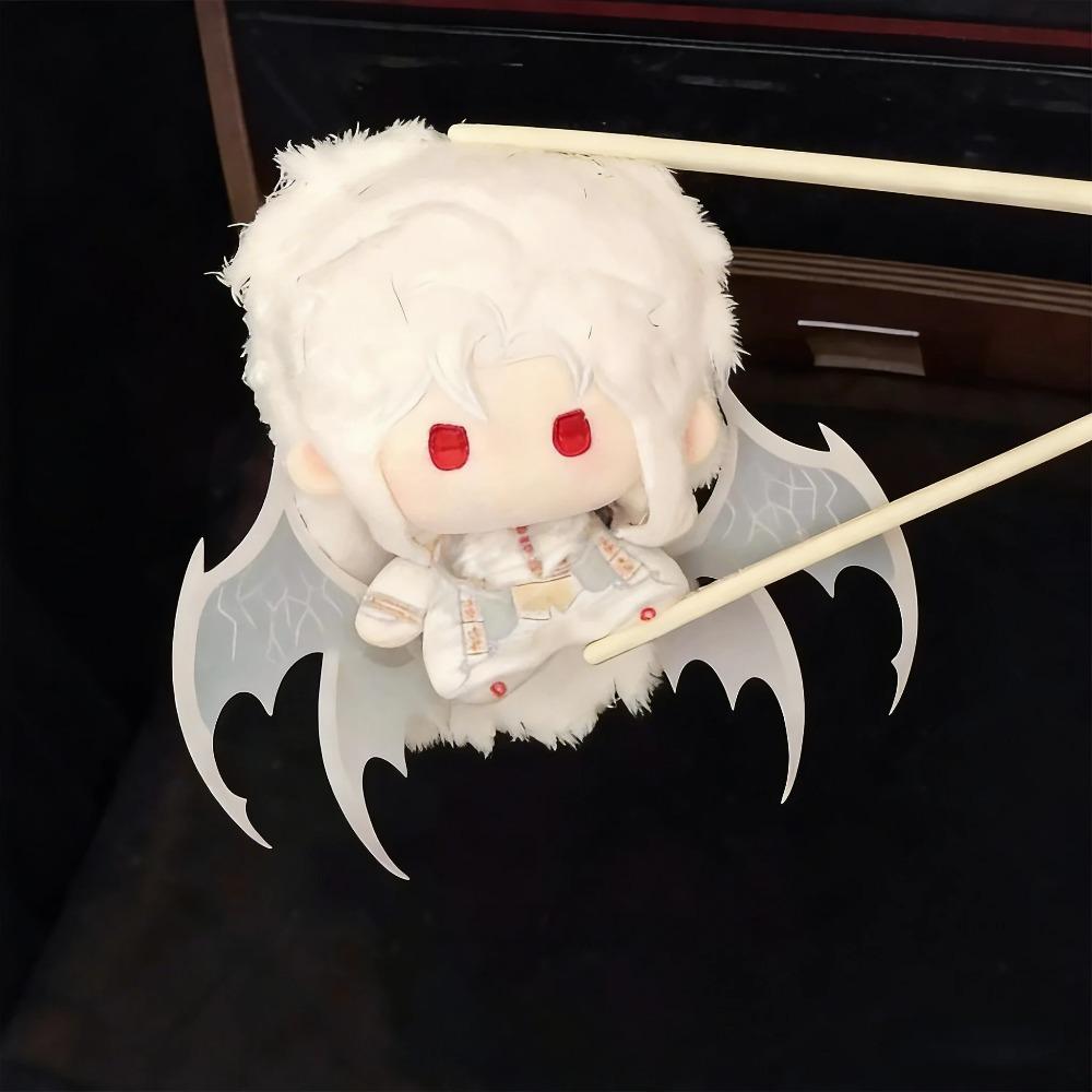10cm Cartoon Silverwing Fiend Sylus Doll Love and Deepspace Anime Doll Evil Demon Dragon Sylus Plushies Birthday Gift Girl Fans