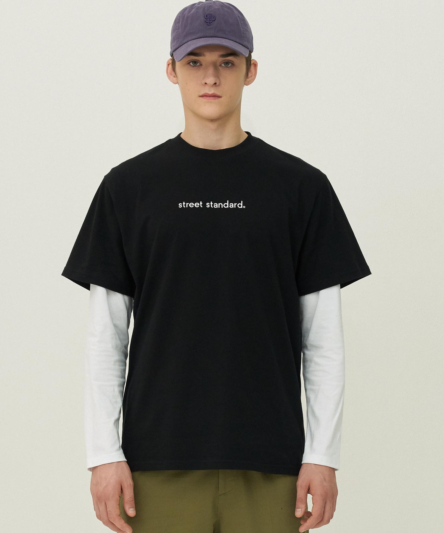Street Standard Logo Tee-Black L