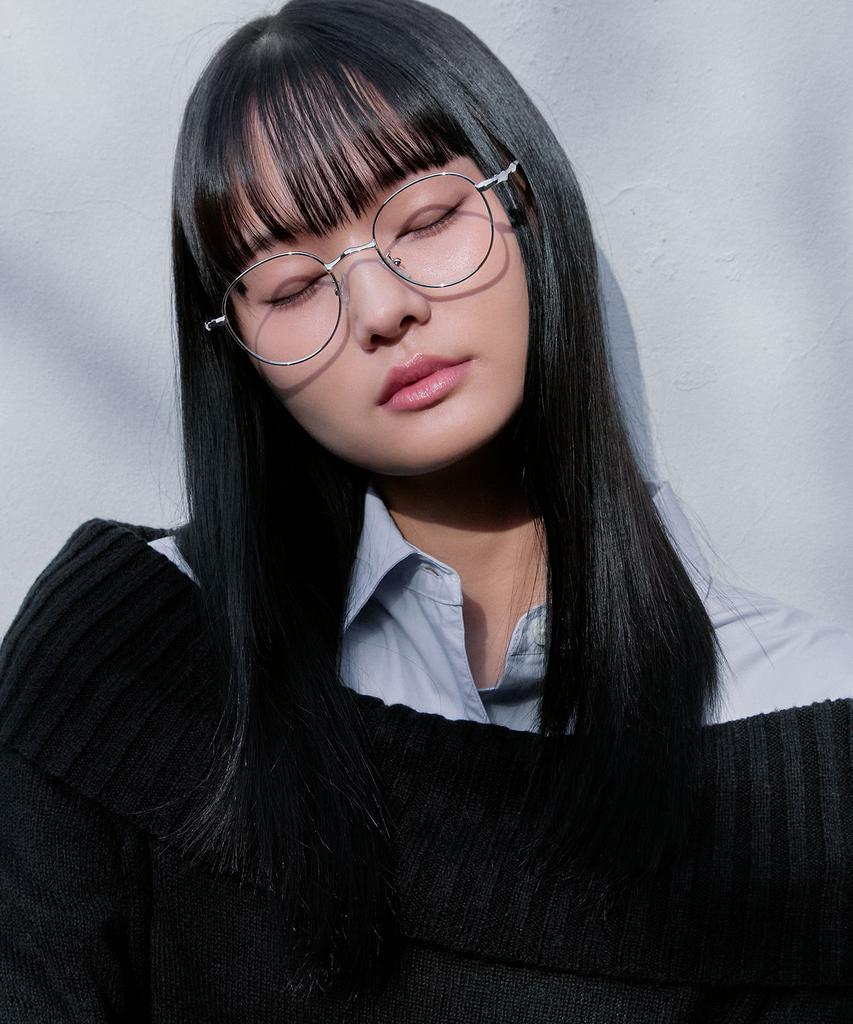Oateu Solen Glasses [Silver · Blue Light Blocking]