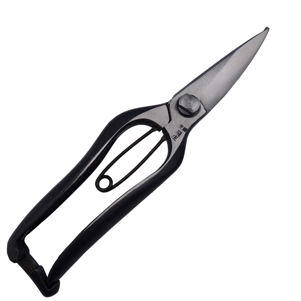 Hisho pruning shears with gold high Tobitsuka Scissors stopper, 205mm, quality,