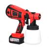 Paint Sprayer, 650W HVLP Electric Spray Paint   1400ml Container with 6 Copper Nozzles 3 Spraying Effects for Indoor and Outdoor Furniture, Fences, 