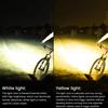 Bicycle Headlight Tail Light Waterproof High Lumens Type-C Rechargeable Universal MTB Road Mountain Bike Night Riding Safety Warning Front Rear Lamp