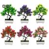 Blooming Bouquet Artificial Flower Pine Tree Bonsai Stage Garden Wedding Party Decor