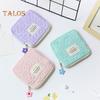 Fashion Women Small Cosmetic Bag Mini Coin Pouch Zipper Closure Lightweight Portable Travel Accessory Bag Storage