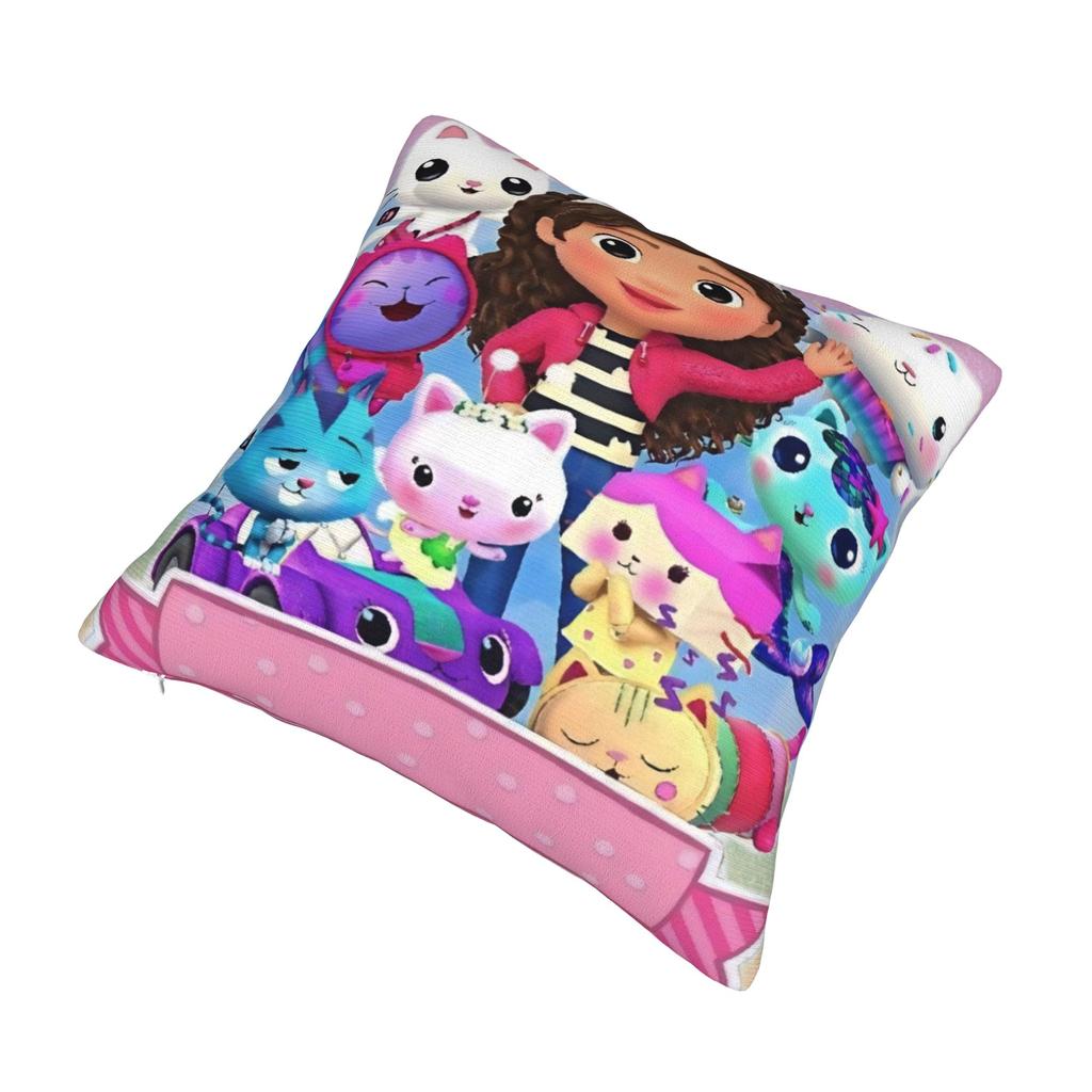 Decorative Pillow Covers G-Gabbys Girl Dollhouse Merch Living Room  Throw Pillow Case Cover Square Multi Size