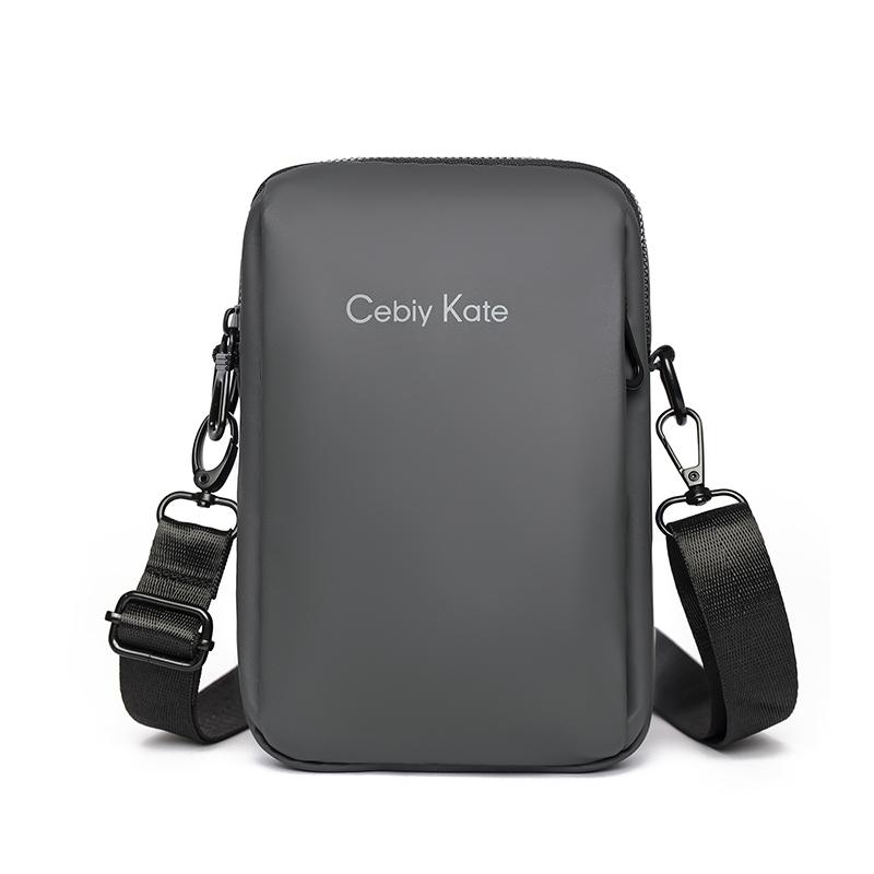 Sac Bandoulière Homme Sac pour Téléphone Portable Sac de Taille Multifonctionnel Sac Épaule Hydrofuge