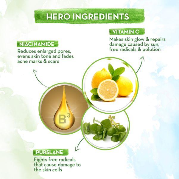 Mamaearth Vitamin C Glow Day Cream SPF 20 For Bright Skin – 50g Pack With Niacinamide, Lightweight & Non-Comedogenic