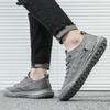 Fashion Men's Sports Casual Shoes Crocodile Pattern Breathable Walking Shoes Travel Shoes