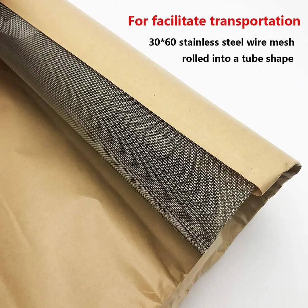 Siatka druciana ze stali nierdzewnej, siatka metalowa, siatka sitowa, siatka 20 oczek