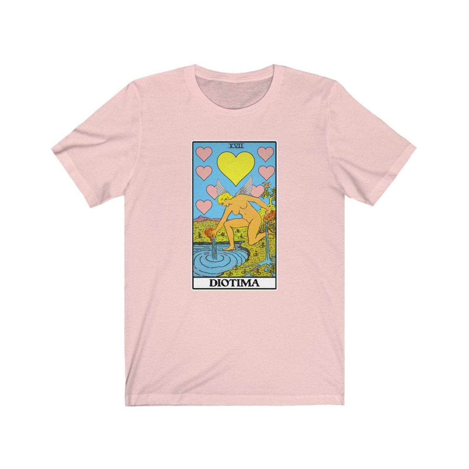 Diotima Star Tarot Philosophy T-shirt 3XL