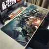Anime Mouse Pad Gaming Accessories Mechanical Warrior Gundam Mousepad Gamer PC Computer Keyboard Desk Mat Non-slip Table Mats