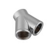 Y Splitter Shape PC Water Cooling Fitting 3 Way Liquid Cooling Fitting  Custom Loop Systems