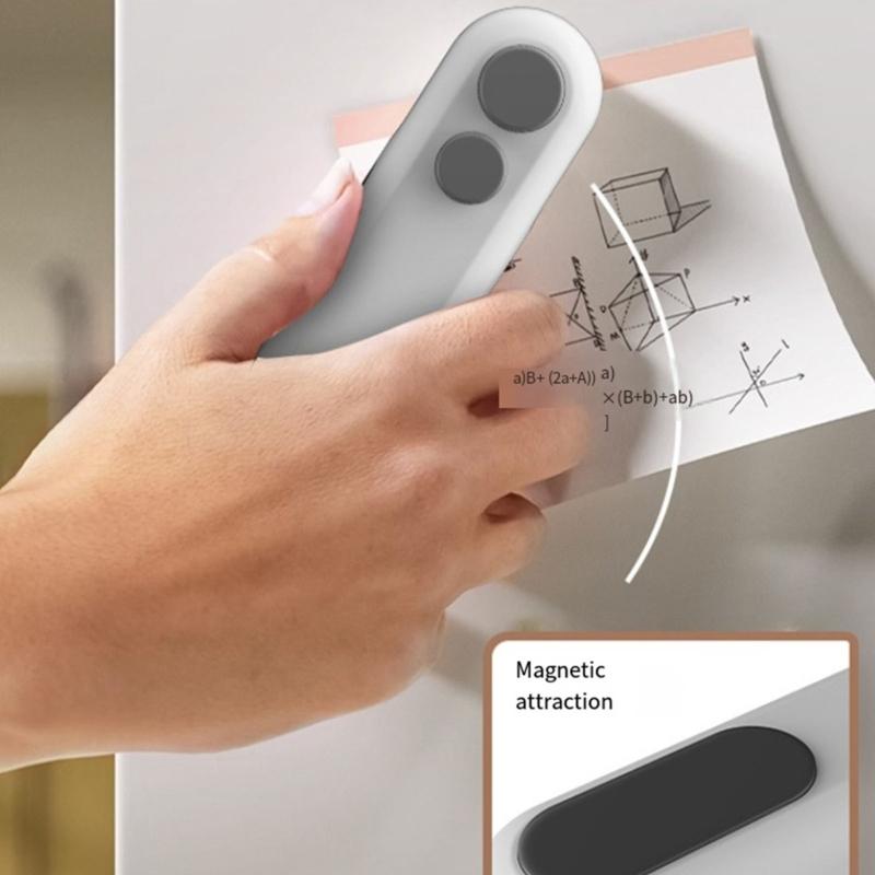 Small Portable Snacks Sealer Manual Sealing Tool Battery Food Preservations Tool Suitable for Home and Office Use