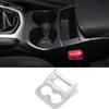 For Nissan Qashqai 2014 2015 2016 Matte Center Console Water Cup Holder Panel Cover Trim Frame Interior Accessories Car Styling