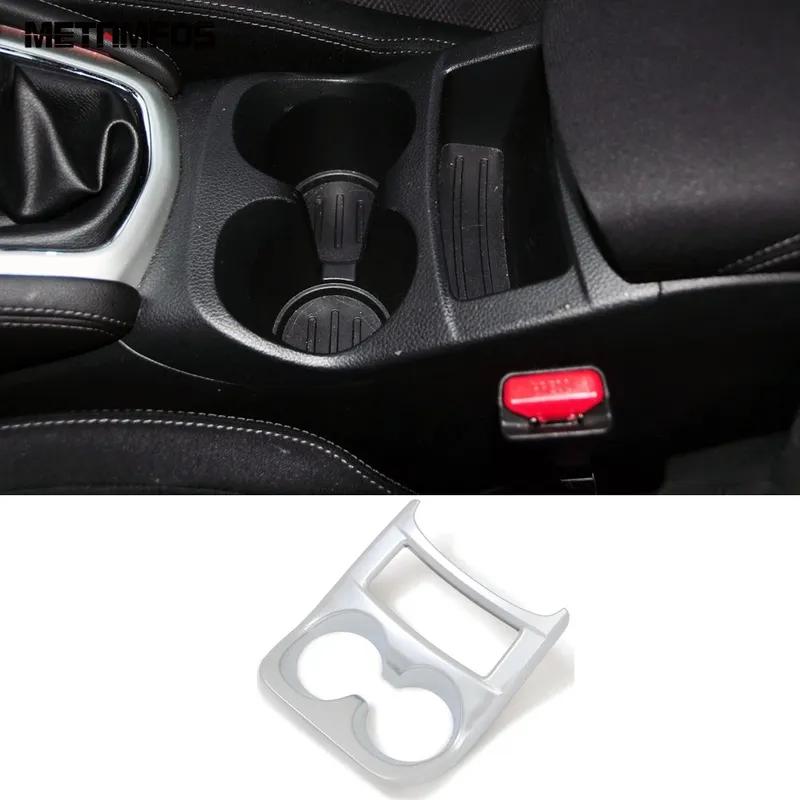 For Nissan Qashqai 2014 2015 2016 Matte Center Console Water Cup Holder Panel Cover Trim Frame Interior Accessories Car Styling