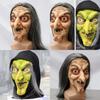 Halloween Hexenmaske Latex Horror Gesicht Kostüm Für Partydeko