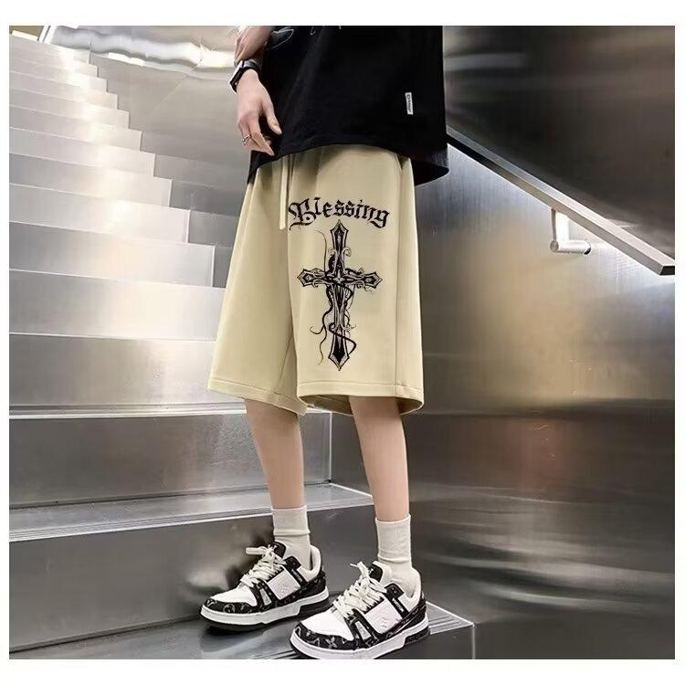 Summer New Boys Loose Cross Five-point Pants Student Basketball Casual Versatile Sports Shorts
