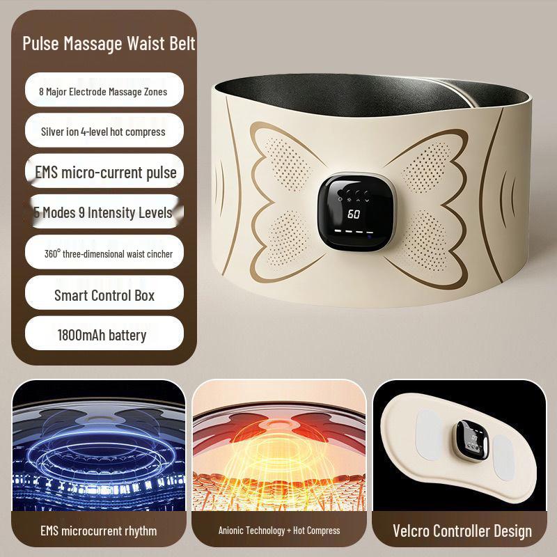 Smart Meisu EMS Body Sculpting Belt – Fitness, Massage, & Fat Burning Device