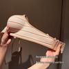 Striped Push-Up Bra for Small Bust: Padded, Lifts, Supports Side and Prevents Sagging, Adjustable Fit