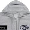 New Balance Graphic French Terry Men woMen Hooded Zip Up JAcket Grey Nbmdd23123 Ac