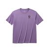 Kyrie Series Fashion Casual Short Sleeve T-Shirt Unisex Tops Plum-Purple 172631101-2