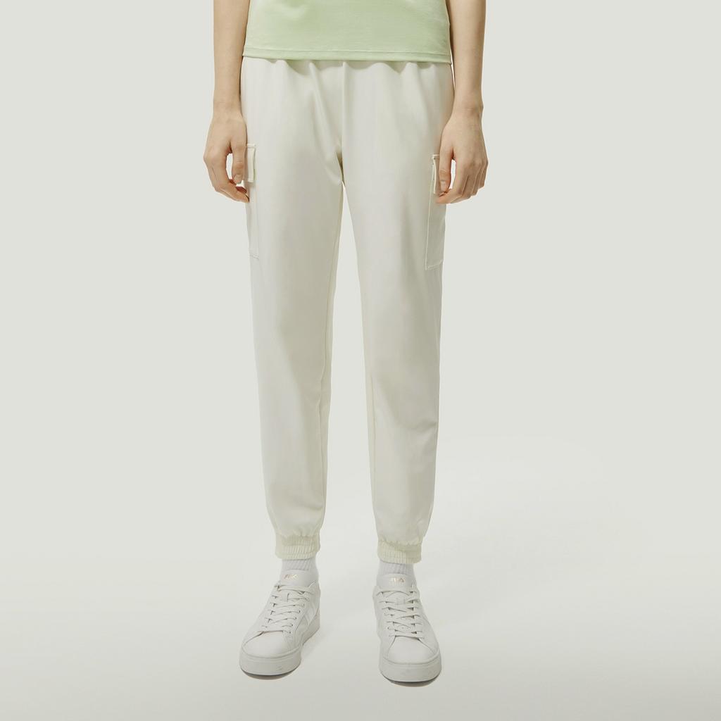 FILA Casual Pants Women's Standard White Moderate Harem Pants F11W317801F-WT