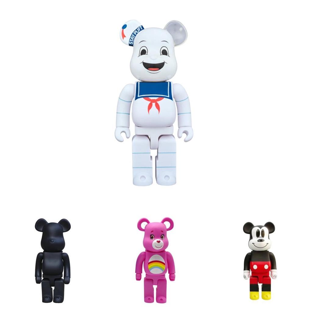 Bearbrick 400% Action Figure Collectible Pvc Daredevils Mickey Bear Building Block Trendy Toy