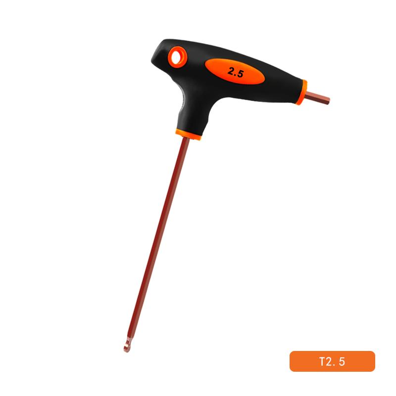 

Т-образная шестигранная отвертка T25/2.5/3/4/5/6/8/10 мм хром-ванадиевая сталь плоский/шарик внутренний шестигранный ключ инструмент для ремонта велосипеда