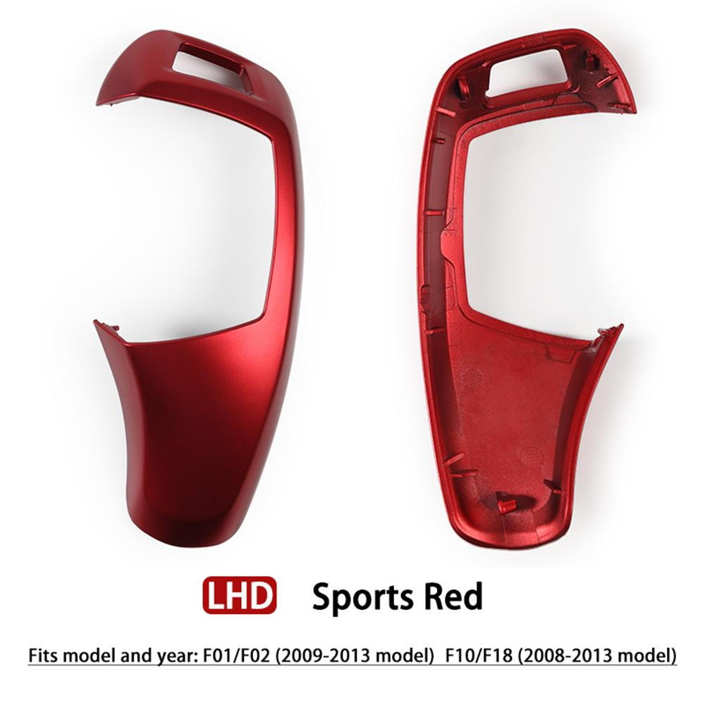 For BMW Old Model F10 F18 F01 F02 Interior Replacement Parts Car Gear Lever Shift Knob Cover Trim Shifter Lever Panel 2008-2013