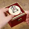 Elegant Rotating Ring Box for Proposals and Surprises Candle Holder Ring Case Elegant Jewelry Presentation Case