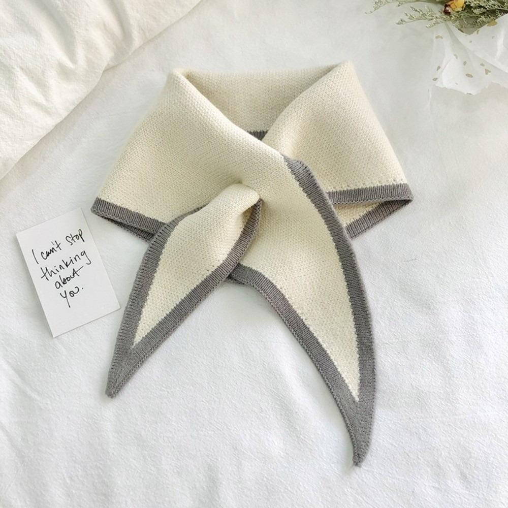 

Вязаный шарф-снуд Ветрозащитный платок Новая шаль Спорт на открытом воздухе