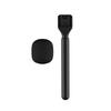 Kimyoaee Wireless Microphone Transmitter Handheld Microphone Holder Stand for DJI Mic Mic and Rode Wireless GO with Detachable Logo with Hollyland