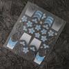 Wearable Nail Art Stickers Free Hand-Painted 3D Sculpted Nail Art Stickers Flower Jelly Nail Art Stickers