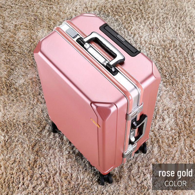 Men's Sturdy Thickened Travel Trolley Suitcase with Silent Wheels (2025 Model)