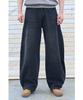 DOUBLE JD Fake Stone Denim Pants