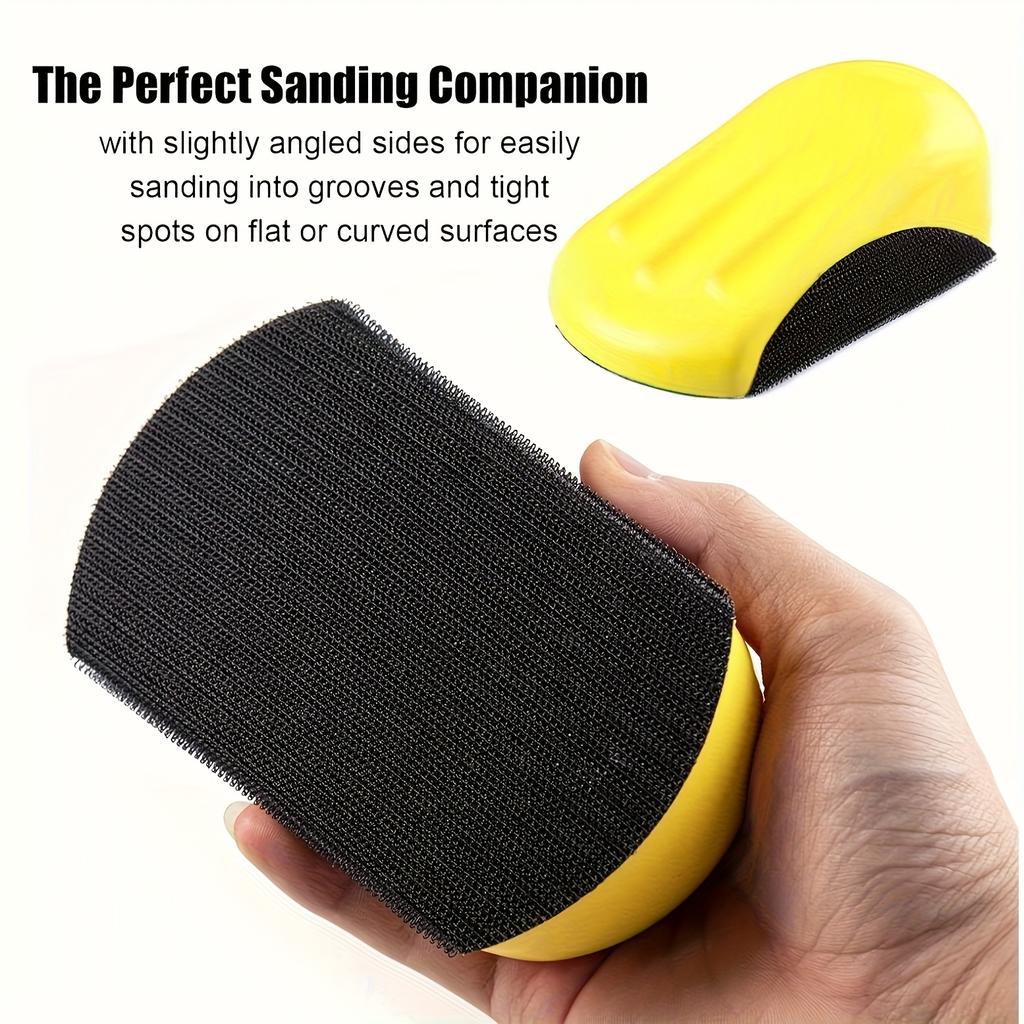 5 Inch Self Adhesive Sanding Disc Pad PU Foam Backing Polishing Grinding Tool Durable for Metal Wood Plastic Surface Finishing