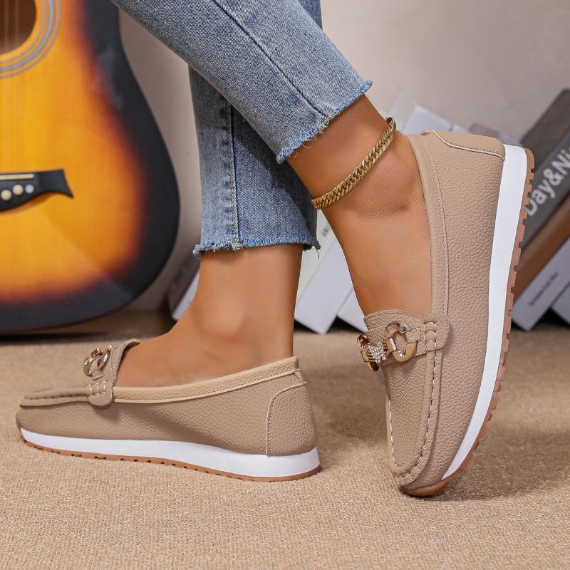 Fashion Spring Autumn New Style Popular Women's Luxury Shoes Casual Flat Single Shoes Fashion Women's Vulcanize Mom Shoes Zapatos Mujer