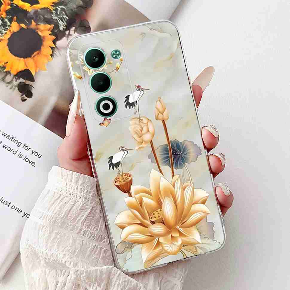 For Oppo A5 5G Global 6.67" Case Fashion Rose Butterfly Soft Silicone TPU Cover For Oppo a5 A5 2025 CPH2735 Phone Casing Coque